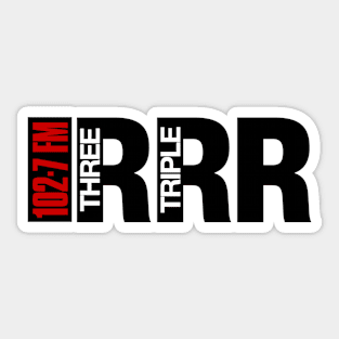 3RRR Melbourne Fan Art Sticker
